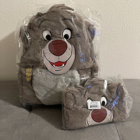 Loungefly Disney JB Baloo Backpack & Wallet Set main image 11